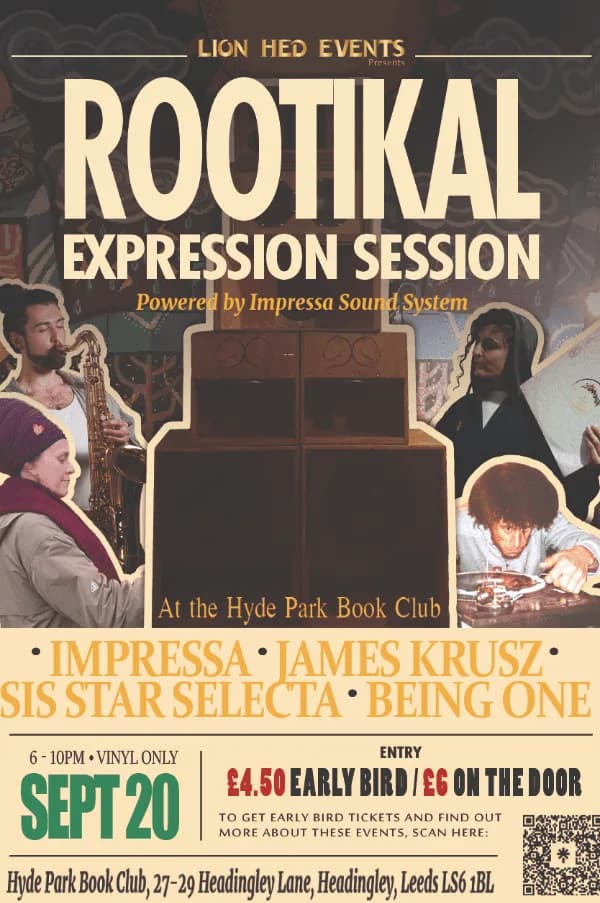 Poster for Rootikal Expression Session