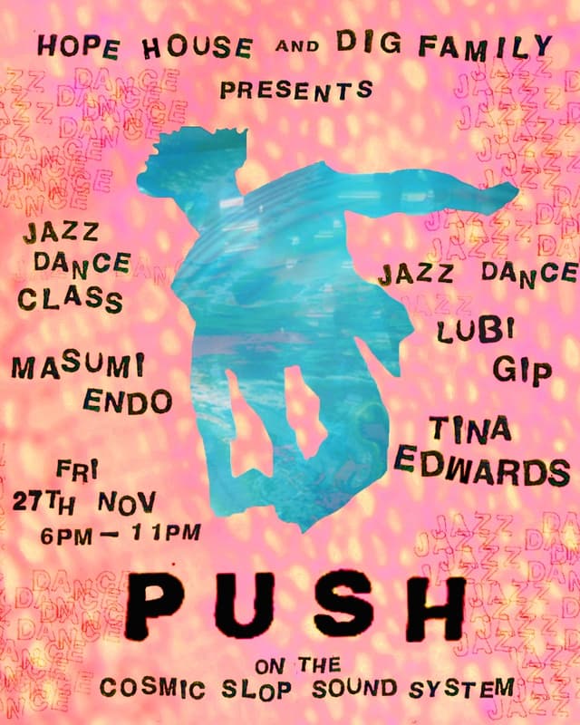 Poster for PUSH Jazz Dance