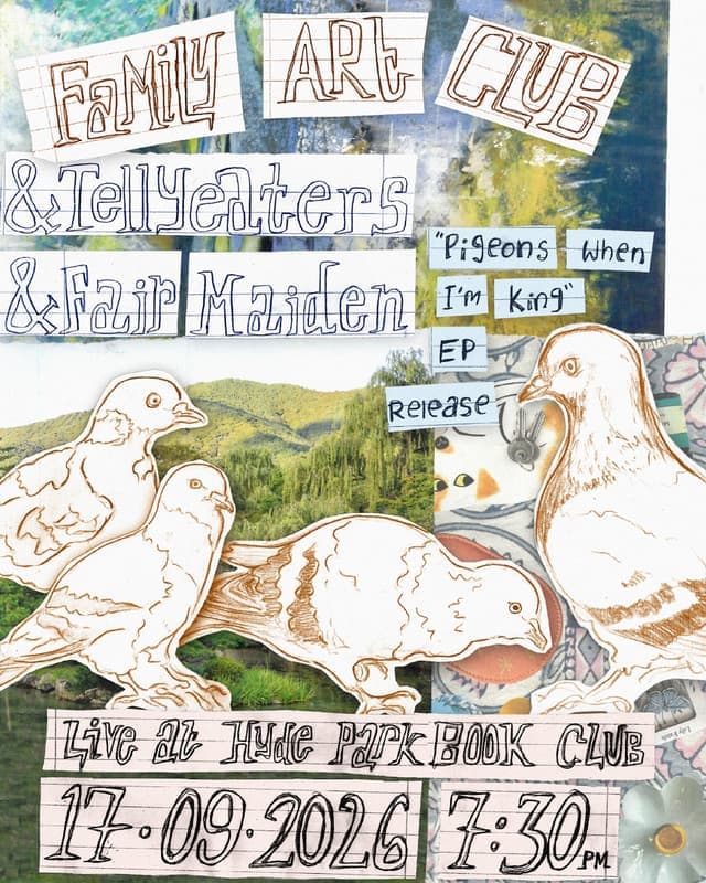 Poster for Family Art Club / tellyeaters / Fair Maiden