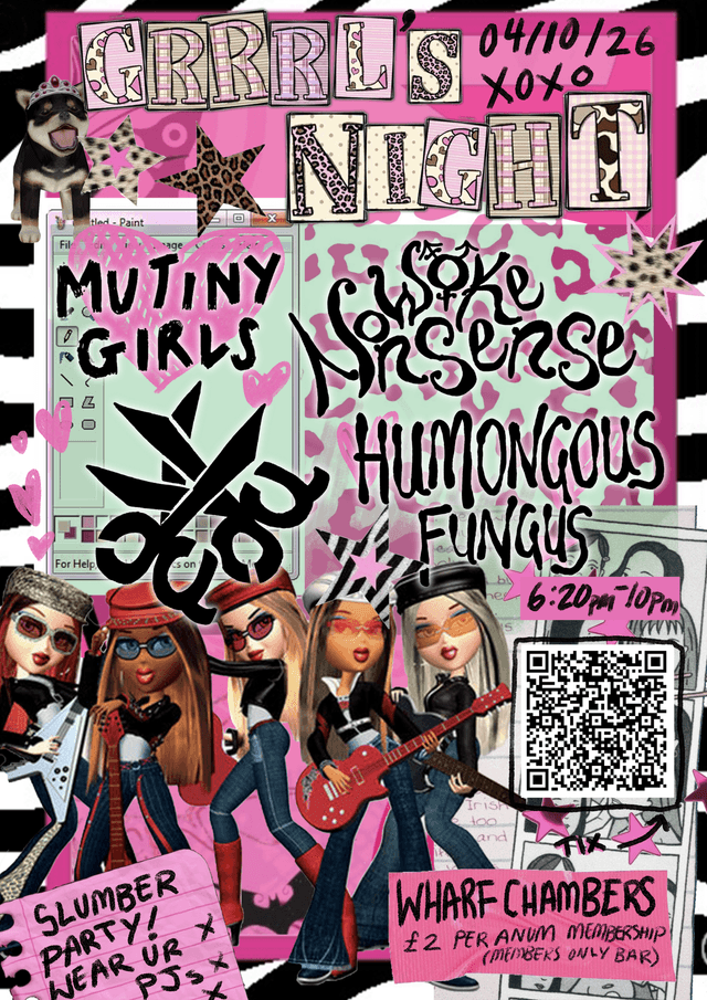 Poster for Grrrl's Night