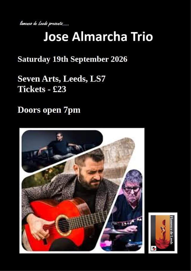 Poster for Jose Almarcha Trio