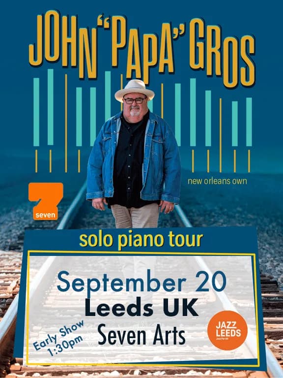 Poster for John “Papa” Gros