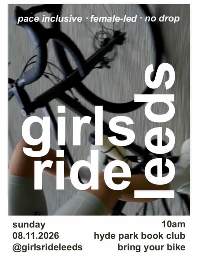 Poster for Girls Ride Leeds